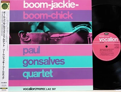 PAUL GONSALVES "BOOM-JACKIE-BOOM-CHICK" VOCALION Japan LP OBI MONO 180g NM/NM - Image 1 of 4