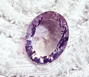 Piedra preciosa suelta ametrino brasileño 100 % natural 5,40 quilates certificada con regalo gratis - Imagen 1 de 6