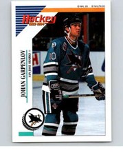1993-94 Panini Stickers Hockey  #257 Johan Garpenlov  San Jose Sharks V83916