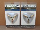Muzzy #207 MX-3 75 grain 3-blade broadheads, 2 packs, 6 broadheads