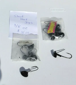 Sled Head Jigs - Lotto Chomper Jigs - Senza erbacce - 2 pezzi - 10 quantità - attacco - raro - Foto 1 di 1