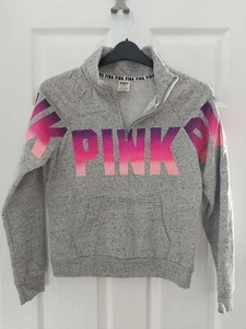VICTORIA SECRET PULL OVER TOP WITH SMALL ZIP....SIZE S... - Picture 1 of 5