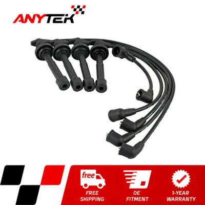 Juego de cables de bujía de 7 mm para Nissan 200SX 1995-1998 1991-1999 Infiniti G20 2,0 L Foto 1 de 4