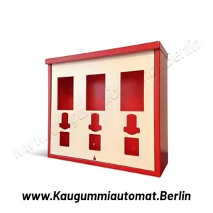 Kaugummiautomaten-Gehäuse 3 Schacht - Retro-Kaugummiautomatengehäuse - Bild 1 von 6