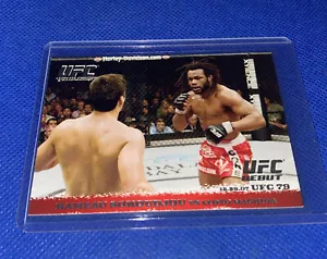 2009 Topps UFC Ronda 1 Rameau Sokoudjou Vs Lyoto Machida Rookie RC #77 - Imagen 1 de 4