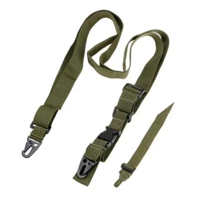 Tactical Adjustable Hunting 3 Point Bungee Rifle Shotgun Sling Strap Gun Sling - Image 1 of 4