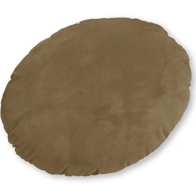 Funda Cojín Mf13n Fossil Marrón Microfibra Terciopelo Estilo Forma Redonda Tamaño Personalizado Foto 1 de 4