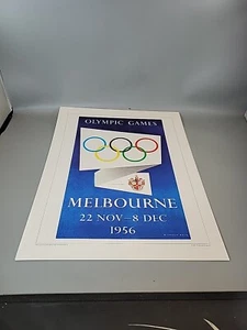 OLYMPICS MELBOURNE 1956 GAMES 12X16 POSTER N.O.S. - Picture 1 of 4