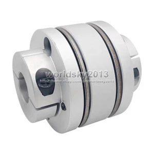 1pcs 10~22mm Stepped Double Membrane Diaphragm Flange Coupling Coupler LK3-C56-W - Picture 1 of 7