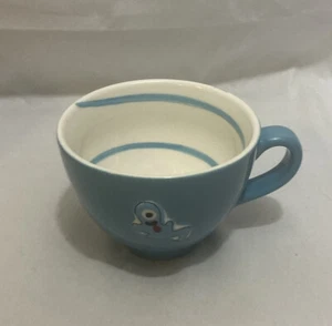 2006 Starbucks Halloween Coffee Cup Blue with 3D Ghost, Inside Swirl and “BOO" - Picture 1 of 8