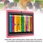 (różowy) 7-calowy tablet dla dzieci 1024 600 pikseli 8GB wyświetlacz HD czterordzeniowy procesor