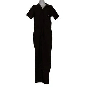 NWT Dickies Flex Cooling Coveralls Womens M Black Lightweight Pockets Work - Picture 1 of 10
