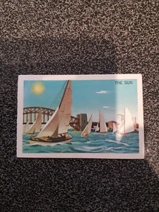 Shell Oil Vintage 1964 Meteorology Project Card Series - The Sun - Bild 1 von 2