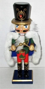 WEIHNACHTEN NUSSKNACKER 10" BLAU UMHANG TROMMLER - Bild 1 von 4