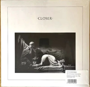 Joy Division - Closer - 40th Anniversary - Limited Edition Clear Vinyl - Sealed - Picture 1 of 2