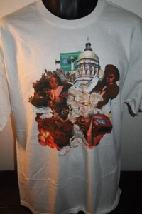 NWOT YRN YUNG RICH NATION ATL CITY MONTAGE GRAPHIC LOGO TSHIRT SIZE MENS XL - Picture 1 of 3