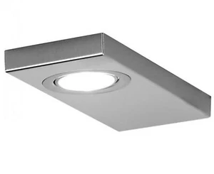 LED Einzelleuchte Leon 2.0 Edelstahl Ersatzleuchte ohne Schalter Unterbauleuchte - Bild 1 von 3