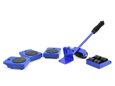 Möbeltransport Möbelrollen Möbelheber Möbeltransportrollen 5-tlg. Set Rollbrett - Bild 1 von 4