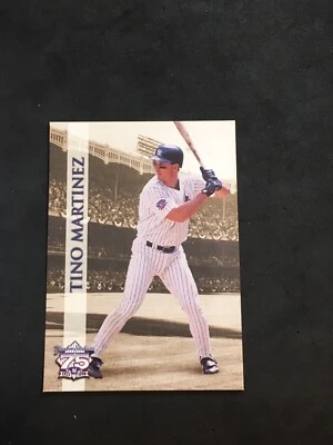 1998 Yankee Stadium 75 Year Anniversary Team Issue #24 TINO MARTINEZ MINT RARE - Image 1 of 2