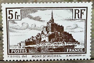 Mont Saint Michel Normandy France - Vintage Postcard #2 - Picture 1 of 2