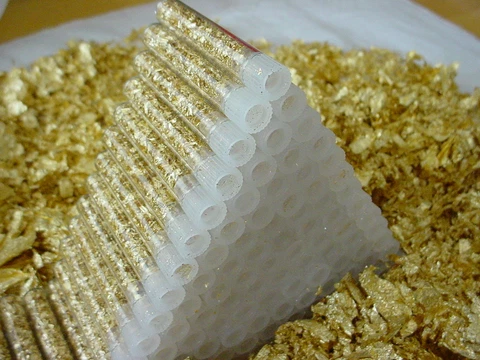 10 Gold Flake Vials... Lowest Price online !! Cover