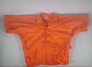 Arbeit Herren/Unisex 2XL Orange Overall Kurzarm Mechaniker Overall, Sicherheit, - Bild 1 von 5