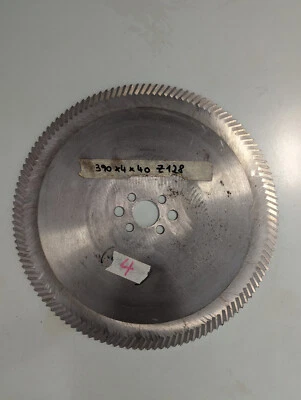 Segmentkreissägeblatt 390 x 4 x 40 mm 128 Zähne Sägeblatt Segment HSS - Bild 1 von 4