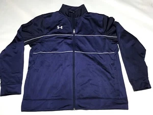 Herren Under Armour Rival Strick Full Zip Jacke Blau Gr. XXL - Bild 1 von 5