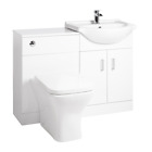 1050Mm Vanity Unit Wc Btw Pan Toilet Cistern And Seat