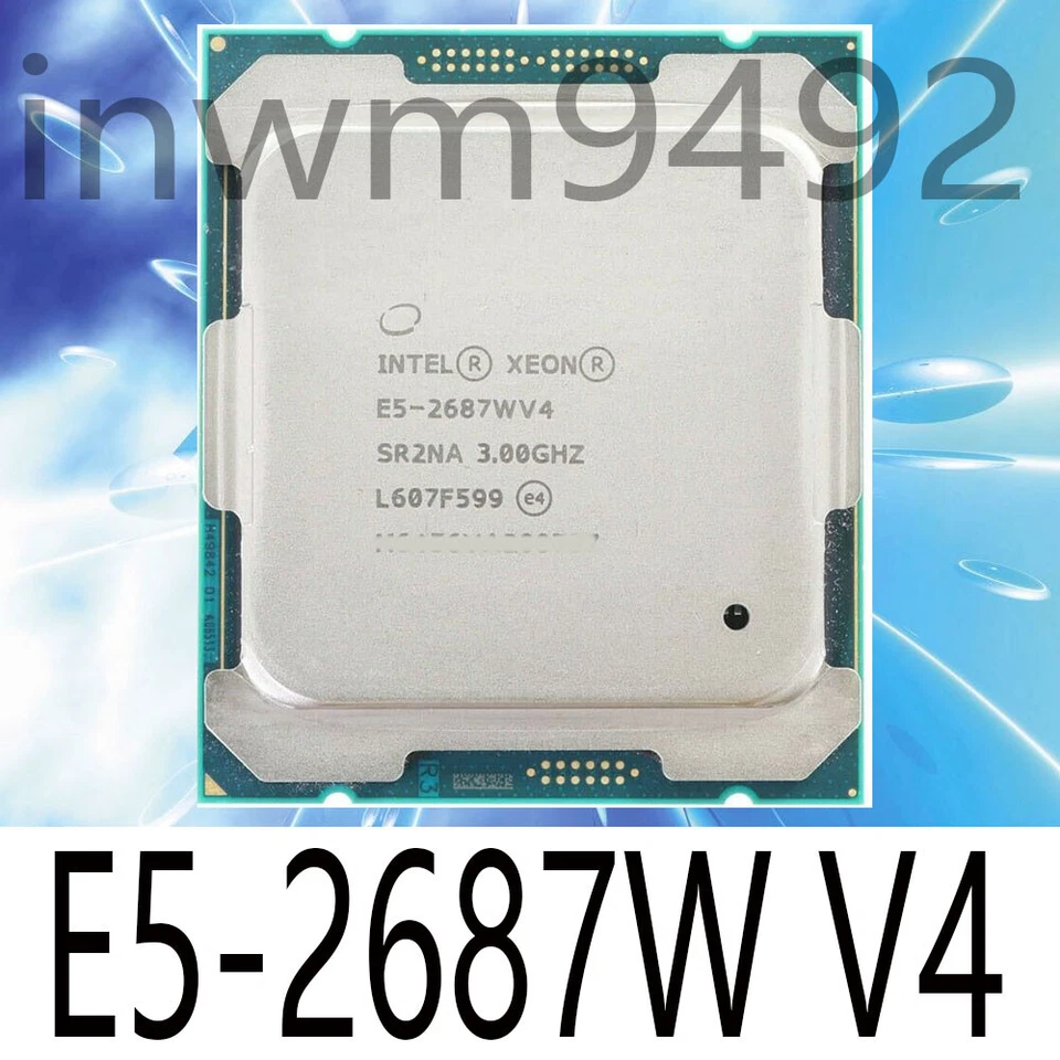 Intel Xeon E5-2687W V4 SR2NA 12-Core 3.00GHz 30MB LGA2011-3 Server CPU Processor - Image 1 of 1