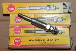 4x NGK 3473 Heater Car Glow Plugs Y-924J - BMW Citroen Fiat Ford Vauxhall - Picture 1 of 2