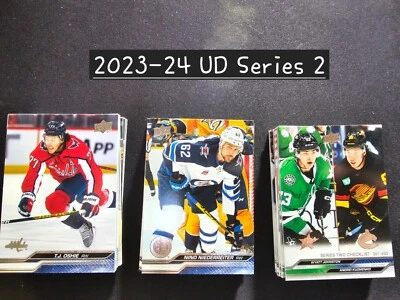 2023-24 Upper Deck Hockey Series 2 Base 251-450 - You Pick - Image 1 of 4