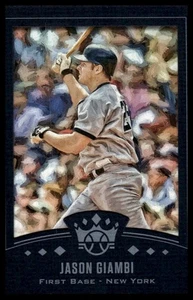 2019 Diamond Kings #DK02-JG Jason Giambi 2002 DK Retro Framed Blue - Picture 1 of 2