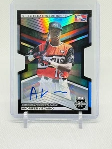 2023 Elite Extra Edition Andrifer Vizcaino Auto /399 Dominican Prospect #195 - Picture 1 of 2