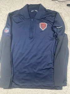 Chicago Bears Nike DriFit Viertelreißverschluss marineblau Herren Large "  - Bild 1 von 8