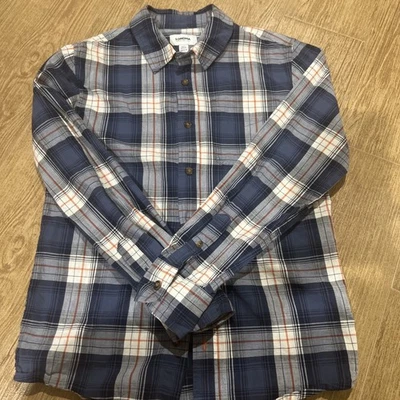 Camisa Sonoma Goods For Life Boys a Cuadros Parte Inferior Talla M (10) Usada en Excelente Condición Foto 1 de 4