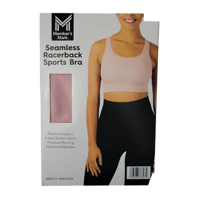 Member's Mark Women's Seamless Racerback Medium Support Sports Bra - Image 1 of 2