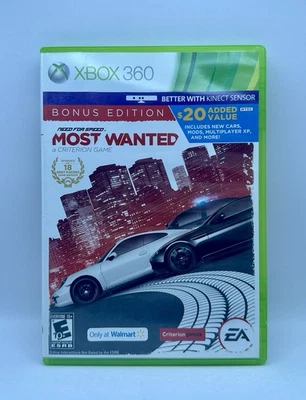 Disco casi nuevo Need For Speed Most Wanted Bonus Edition (Xbox 360) Foto 1 de 3
