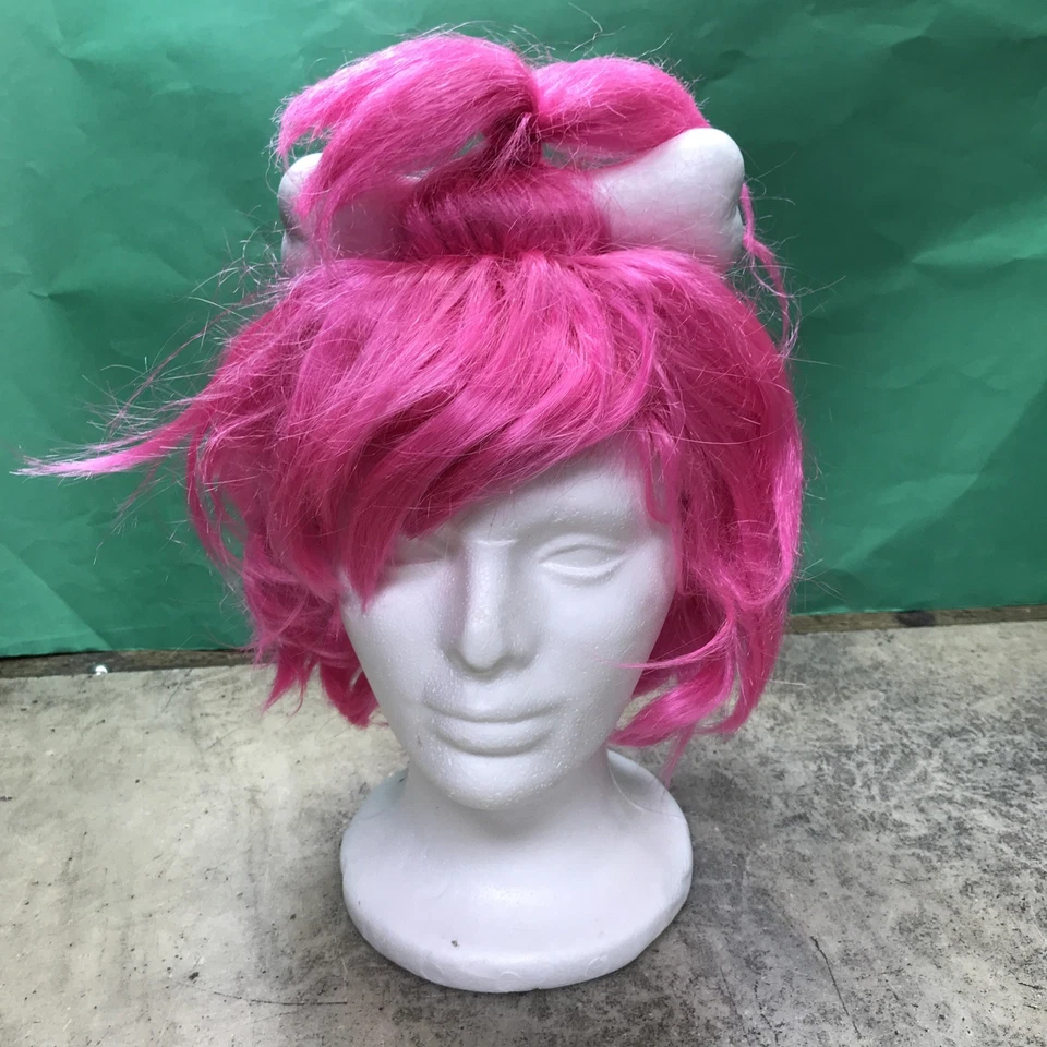 Rubíes Para Mujer Los Picapiedra Guijarros Peluca y Hueso SOLO - Disfraz Rosa Halloween Foto 1 de 4