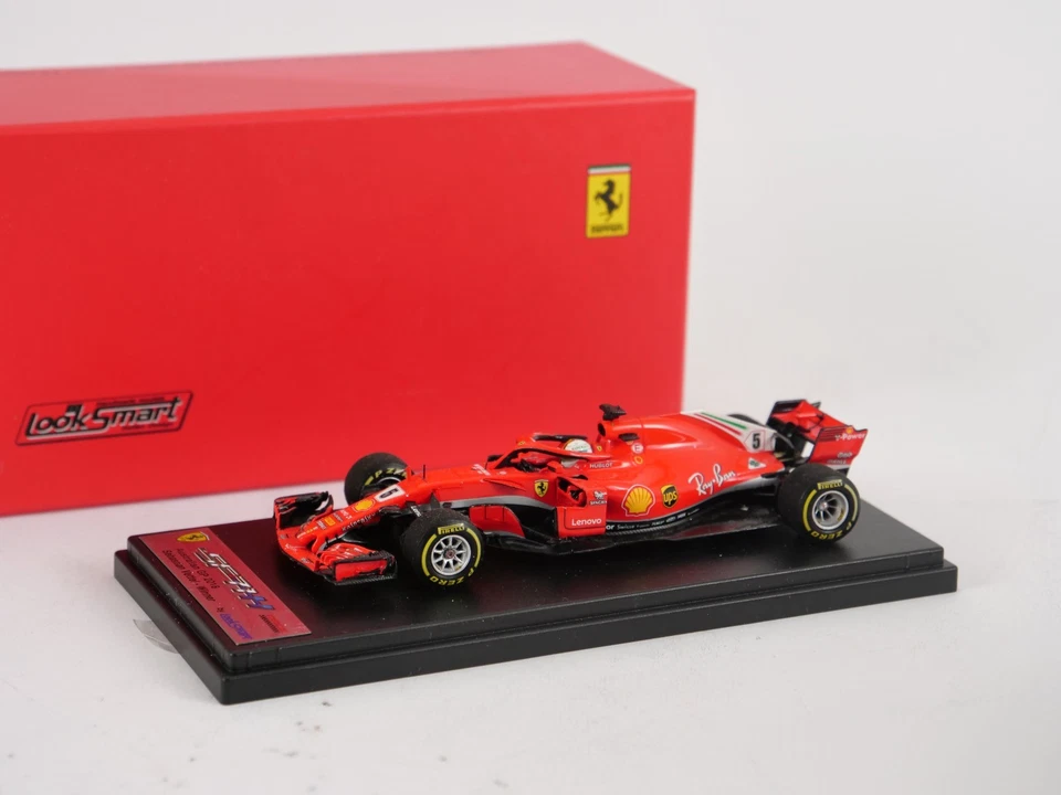 Looksmart 1/43 Ferrari SF71-H Vincitore GP Australiano 2018 Sebastian Vettel - Immagine 1 di 4