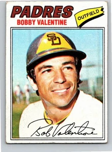 1977 Topps #629 Bobby Valentine San Diego Padres kostenloser Versand! - Bild 1 von 2