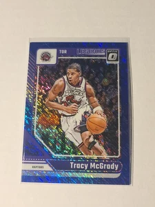 2024-25 Donruss Optic Tracy Mcgrady #236 Blue Shimmer 39/75 Toronto Raptors - Picture 1 of 2