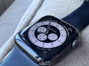 Apple Watch Series 6 44mm Caja Acero Inoxidable, Celular LTE - Imagen 1 de 20