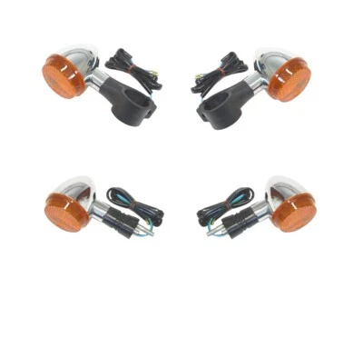 Juego completo de 4 intermitentes delanteros y traseros para Honda VT 600 C Shadow VLX 1998-1999 Foto 1 de 4