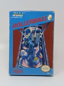Rollerball (Nintendo NES 1990) - In Box No Manual