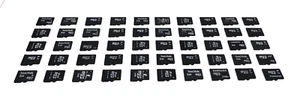 50 USED MICRO SD CARDS, ASSORTED BRANDS, 2GB - Zdjęcie 1 z 1