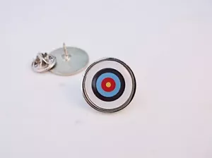 ARQUEROS DE TIRO CON ARCO OBJETIVO PIN DE SOLAPA INSIGNIA CORBATA BROCHE CLIP NOVEDAD REGALO - Imagen 1 de 5