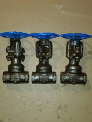VELAN 3/8" Gate Valve W-2054W-02TY Class800 1975psi @100°F Socket Weld - Image 1 of 4