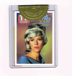 STAR TREK MAJEL BARRETT/GRACE LEE WHITNEY SEALED TV GUIDE Cards  