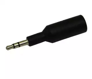 3.5mm Male Stereo (TRS) to Female 4 Conductor (TRRS) CTIA or OMTP Adapter - Picture 1 of 3